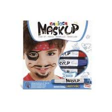 Mask Up Yüz Boyası Carnaval resmi